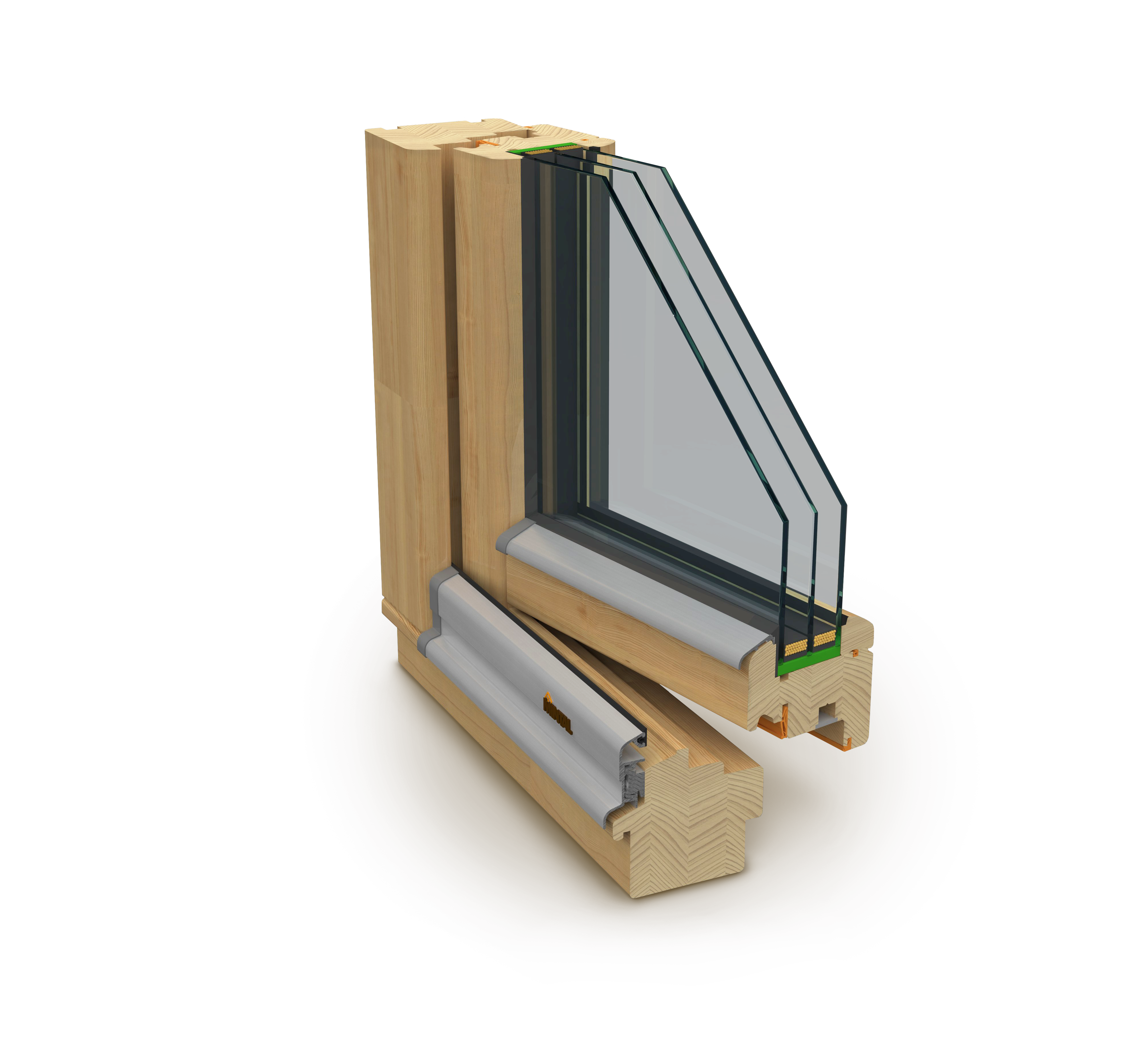 Drevené okná Classic MINTAL exclusive