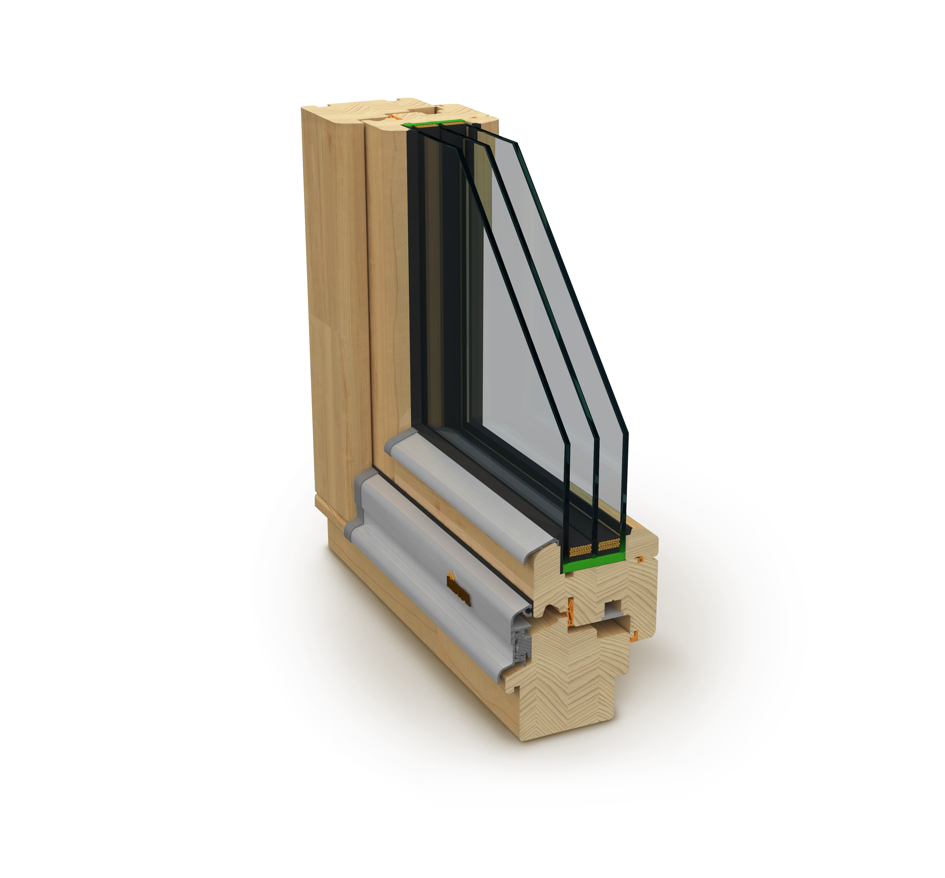 Drevené okná Classic MINTAL exclusive