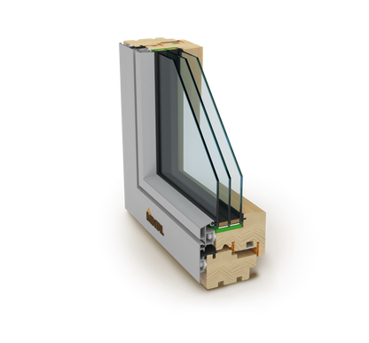 Holz-Alu-Fenster MINTAL Futur line