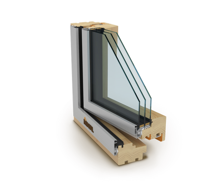 Drevohliníkové okná MINTAL Style line