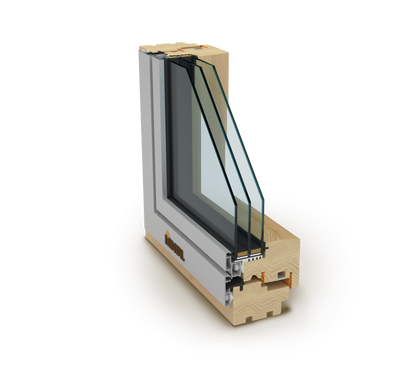 Drevohliníkové okná MINTAL Style line